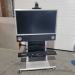 Tandberg Mobile Rolling Video Conference System Stand w/ Camera