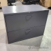 36" Teknion Grey 2 Drawer Lateral, Locking