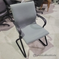 Steelcase Grey Patterned Protege Guest Side Chair with Arms