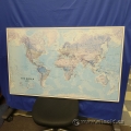 Large World Map on Foamboard