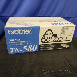 Brother TN580 Black Toner Cartridge, High Yield (TN580)