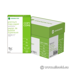 Premium Copy Paper, White, Legal-Size (8 1/2" x 14") - 5 reams