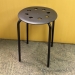 Set of 4 IKEA Marius Black Stacking Stools