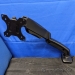 Black Adjustable Clamp-On Monitor Arm Stand