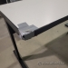 Gunnar Off-White L-Suite Desk with Black Frame