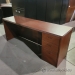 Mahogany Single Pedestal Straight Desk