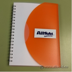 Lot of 250+ Branded Orange Planner Notebooks