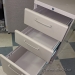 Beige 3 Drawer Under Desk Rolling File Storage Pedestal Cabinet