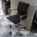 Leather Office Meeting Chair w/ Chrome Frame
