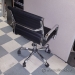 Leather Office Meeting Chair w/ Chrome Frame