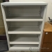 Steelcase Grey Metal Bookcase w/ Adjustable Shelves