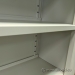 Steelcase Grey Metal Bookcase w/ Adjustable Shelves