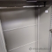 Steelcase 66 in. Silver 2 Door Storage Wardrobe Cabinet, Locking