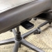 Steelcase Amia Grey Leather Adjustable Ergonomic Task Chair