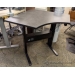 Teknion Sit Stand Corner Desk w/ 41" Grey Top