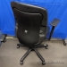 Black Teknion Donati Leather Office Task Chair