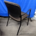 Lacasse United Brown Office Stacking Guest Chairs w/ Black Frame