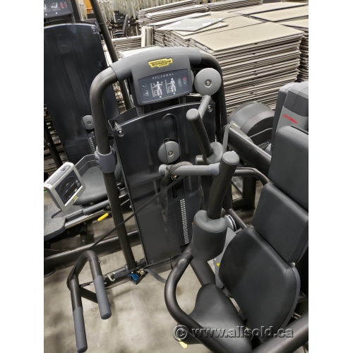 Technogym Selection Pectoral Fly Machine Allsold Buy Sell Used Office Furniture Calgary