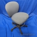 Light Blue Height Adjustable Rolling Drafting Stool Chair