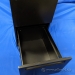 Inscape Black 2 Drawer File File Pedestal Cabinet