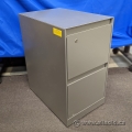 NEW Grey Steelcase 2 Drawer Pedestal File Cabinet
