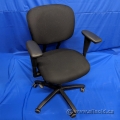 Haworth Black Adjustable Mid Back Office Task Chair