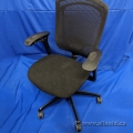 Black Contessa Adjustable Mesh Back Chair