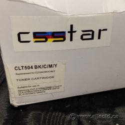 Set of 4 CLT504 Toner Cartridge for Samsung CLP-415 Printers