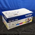 Brother Genuine TN221 Colour Toner Cartridge Multipack