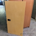 Simo 48" x 24" Maple Sit Stand Desk Surface w/ Grommet Hole