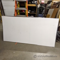 96" x 48" Melamine Non-Magnetic Whiteboard w/ wear