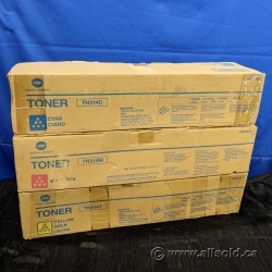 Set of 3 Compatible Toner Cartridge for Konica Minolta TN314