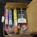 Set of 4 Compatible HP 910XL Ink for Multiple Printers