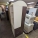 Herman Miller Brown and White Vertical Storage Wardrobe Cabinet
