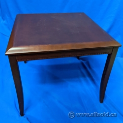 Square Cherry Side End Table