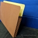 Set of 21 Brown File Pocket Folders