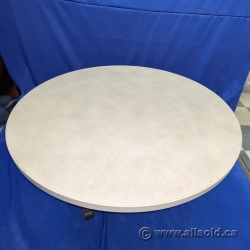 36" Dark Grey Steelcase Round Office Table Top, Surface Only