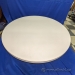 36" White Haworth Round Office Table Top, Surface Only