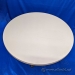 36" White Haworth Round Office Table Top, Surface Only