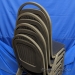 Set of 4 Dark Blue Stacking Banquet Guest Chairs