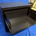 30" 2 Drawer Black Flip Front Lateral Storage Cabinet