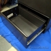 30" 2 Drawer Black Flip Front Lateral Storage Cabinet