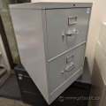 HON Grey 2 Drawer Vertical Filing Cabinet 18 x 25 x 29