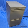 Hon Grey 2 Drawer Pedestal File Cabinet