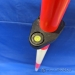 Red and White Telescoping Levelling Rod, mm and Inches