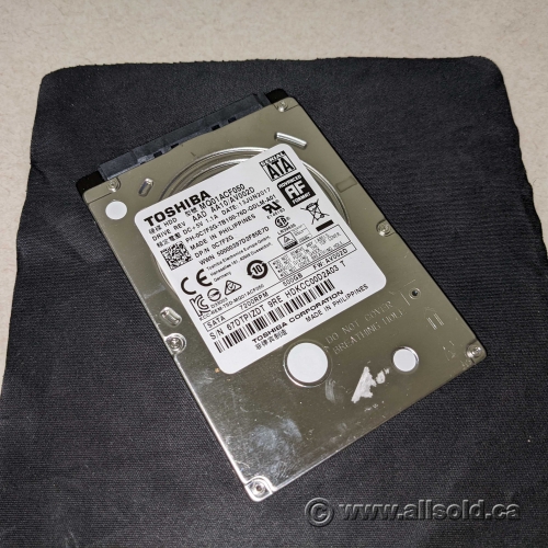 500GB Toshiba 2.5 inch SATA Laptop Hard Drive 7200RPM Allsold Buy Sell Used Office Furniture Calgary