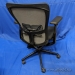 Black Haworth Zody Mesh Back Adjustable Rolling Task Chair