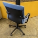 Fixed Height Light Blue Steelcase Protege Office Meeting Chair