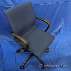 Dark Blue Steelcase Protege Office Meeting Chair