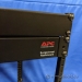 Black Server Rack 20 x 19 x 24 with APC Surge Arrest Rackmount